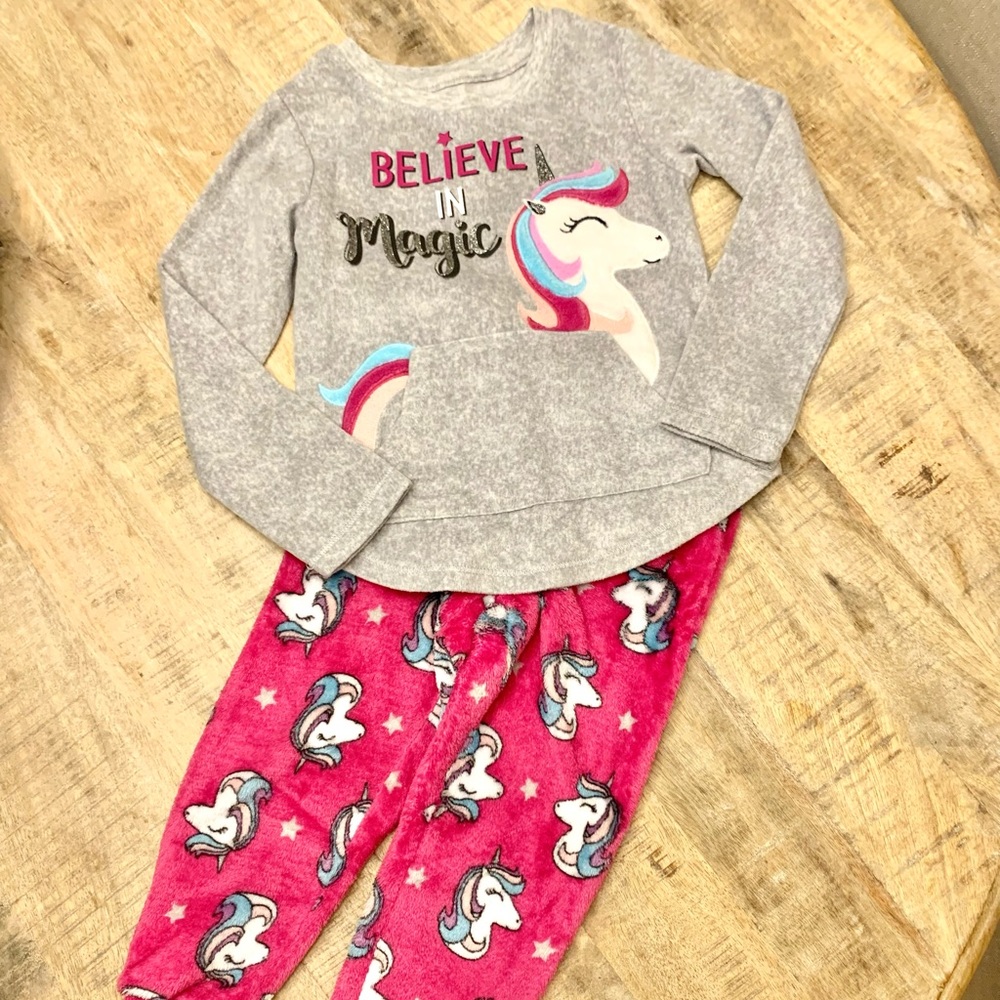 Soft unicorn pajamas